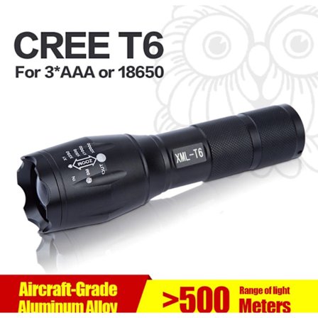 Ficklampa Pocketman UltraFire LED CREE XML T-6 3000 LUMENS