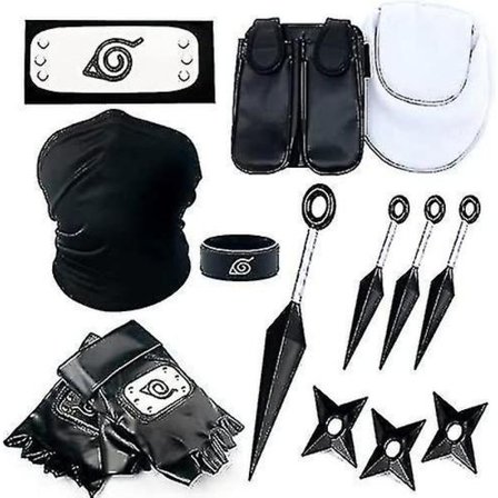 Luckyvip Kakashi-asu Cosplay Anime Konoha Tarvikkeet Ka