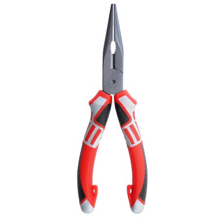 15 cm:n raskaaseen käyttöön tarkoitetut pihdit, ammattimaiset, ruosteenkestävät, kulutusta kestävät, pitkällä kahvalla 3D-kaiverrukseen