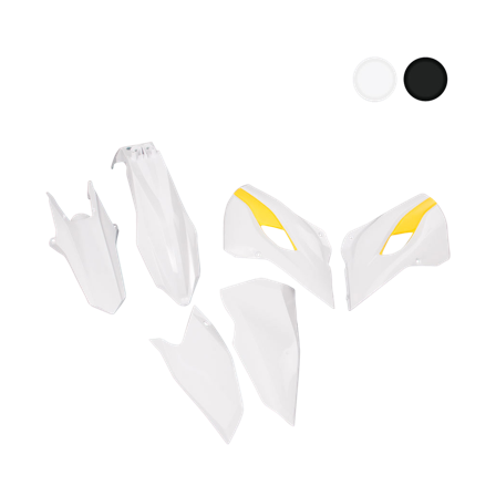 Kit Plastiche Rtech Bianco - Husqvarna FE 501 2014-2016