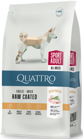 Quattro All Breed Active Adult 12 kg