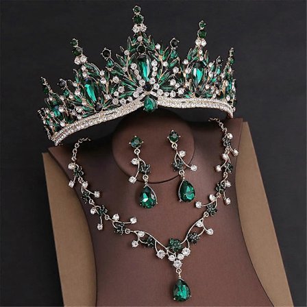 3-pack Örhängen Smyckesset Guld Kungsblå Set