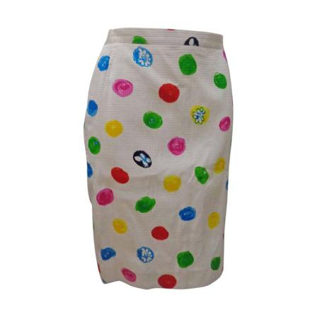 Versace Pre-owned, Rok Wit, Dames, Maat:ONE Size