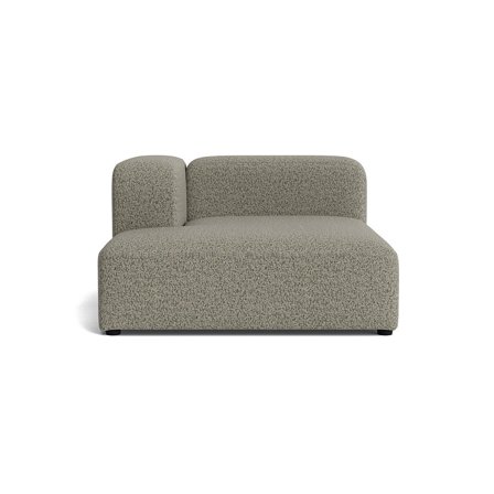 Milo XL chaiselong, venstrevendt - Puente Grøn - 130x170x72 - Sofa, chaiselong