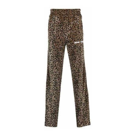 Palm Angels Sweatpants , Bruin , Heren , Maat: XL