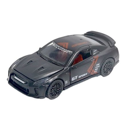 Pojkars sportbil leksakspresent GTR Track Edition Black