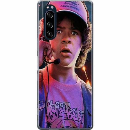 Sony Xperia 5 Genomskinligt Skal Stranger Things - Dustin Hend