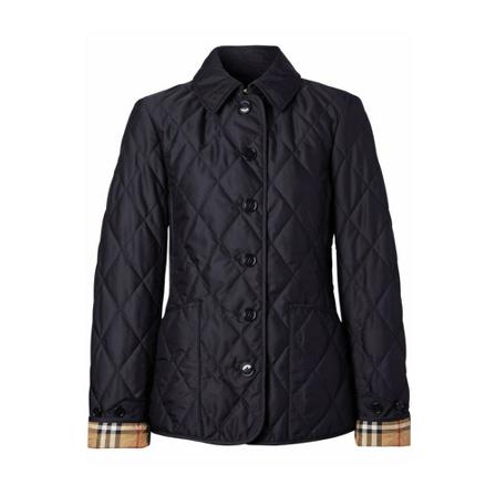 Burberry - Vinterjackor - Svart - Dam - Storlek: M, Dam, Storlek: M