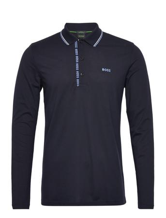 Pleesy 4 Polos Long-sleeved Navy BOSS