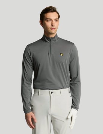 Lyle & Scott Sport Golf Course Midlayer - Khaki green - M