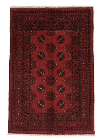 Handgeknoopt Afghan Fine Vloerkleed 96X145
