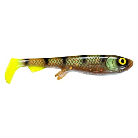 Wolfcreek Shad 20, 20cm, 75g, - Motoroil Kiwi Perch UV