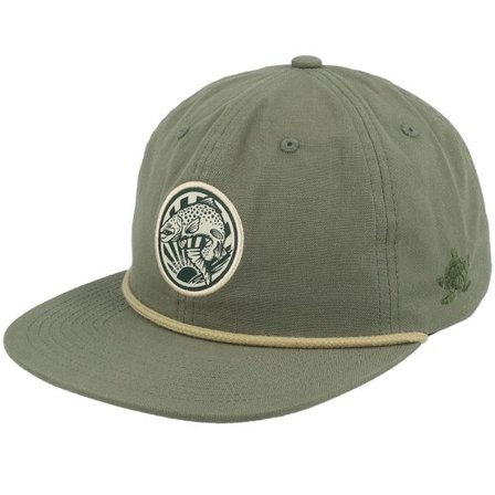 SQRTN - Grön snapback Keps - Trout Olive Snapback @ Hatstore