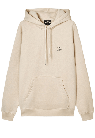 Mads Nørgaard Standard Hoodie Logo Sweat FAV Tröjor Herr Beige XL