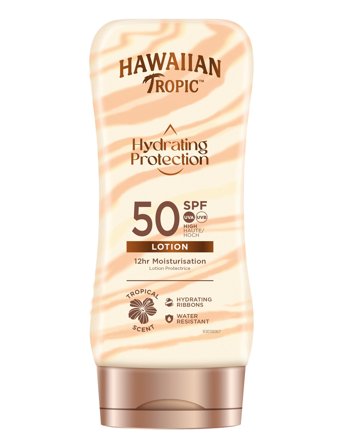 Hawaiian Tropic Hydrating Protection Lotion Spf50 180 Ml - Nude - 180 ml