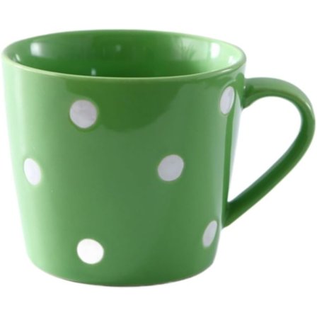 Kaffekrus Sød Keramisk Prikket Mark Kop 200ml Kreativ Personlighed Trend Vandkop Hjem Mælk Morgenmad Kaffekop B B