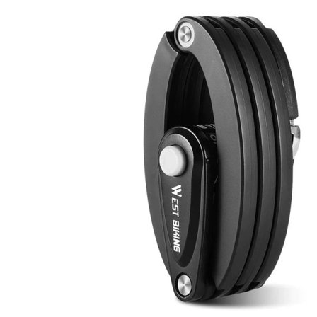 Sykkel Sammenleggbar Passord Lås Tyverisikring Kjede Kabel Hengelås Motorsykkel Dør Sikkerhet Bærbar Låser