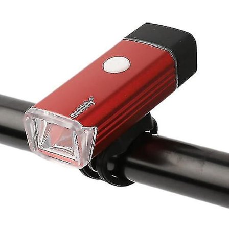 Cykelstrålkastare USB-laddning Cykel Framlampa Cykel Nattritt Ficklampa Cykelutrustning Tillbehör