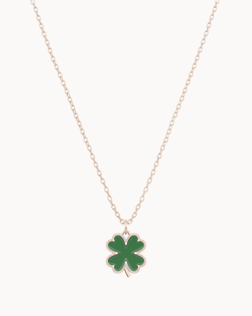 Lucky Clover hängsmycke i 18K Gulguld