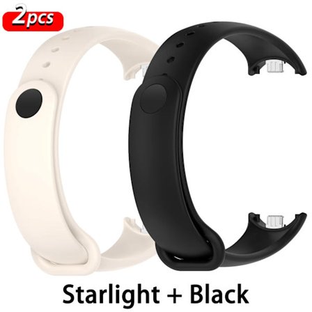 Silikonarmband för Xiaomi Mi Band 10 9 8 Armband NFC Sport Gummiarmband pulseira Correas Xiaomi Smart Band 10 9 8 Tillbehör