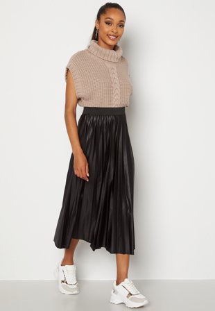 VILA Nitban Skirt Black Klær