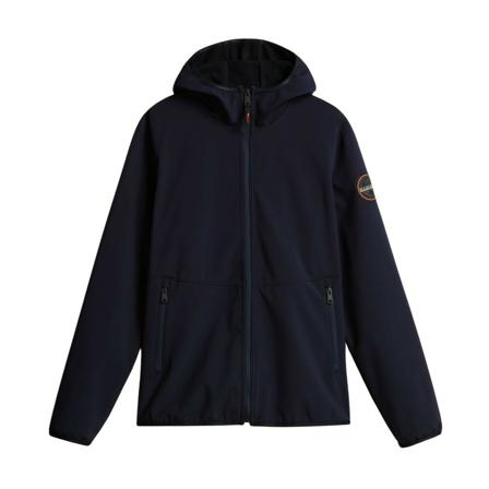 Napapijri, Zip-throughs Blauw, Heren, Maat:XL