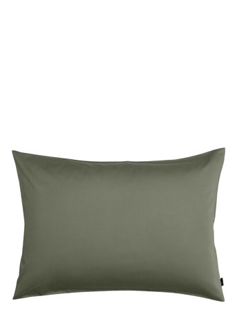 Harmoni St Washed Sateen Pillow Case Green Høie Of Scandinavia