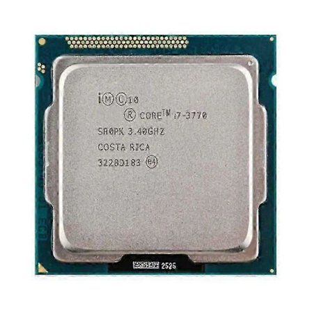 2025 Core i7-3770 CPU - Socket LGA 1155 4 kerner 8 tråde 3,4 GHz 8 MB L3 Cache 77 W.