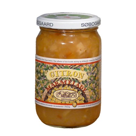 Søbogaard Citronmarmelade Ø 400 g, Helse & Madvarer, Smørepålæg, Marmelade