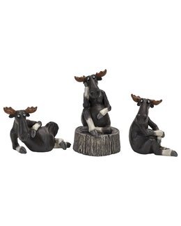 Älg Bästa Vännerna 3-Pack Brun - Nääsgränsgården