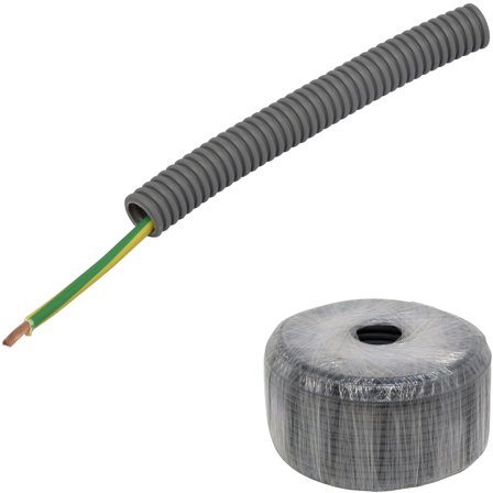 Pipelife RQ G/G PowerFlex Kabel forhåndslagt, 16 mm x 100 m, 1G 6 mm², Stikkontakter & kabler