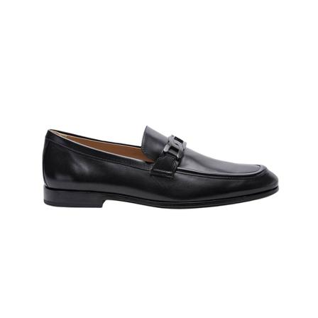 Tod's, Flexible moccasins with links chain Czarny, Mężczyzna, Rozmiar: 44 EU