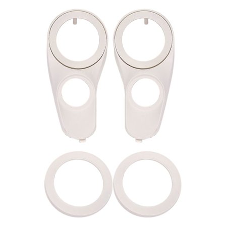 2/3.5/3.8/4 tuuman kaiuttimille Auton audiojärjestelmän kaiutin A-pilarin modifioitu -tie diskanttikaiuttimen kiinnike Muovinen aluslevy