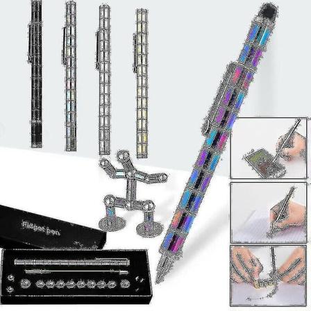 Modulär Magnetisk Magisk Fidget Penna DIY Design Neutral Kul Polär Med Fråga För Presentatör