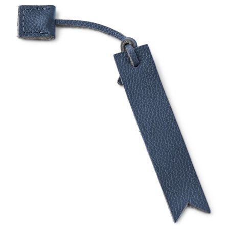 Μπλε Navy Δερμάτινος Σελιδοδείκτης String for Men