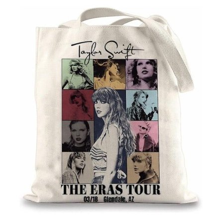 Taylor Swift album-inspirerte tote bags for kvinner, bærbare reisevesker, musikkelskere, merch-fans, Swiftie-gave DB