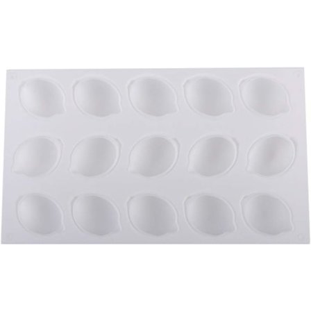 3D Frukt Citron Silikonform Tårtdekoration Mousse Dessert Bakelseform