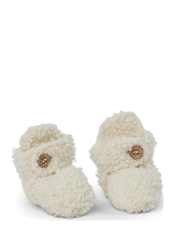 Booties Bouclé Merino Wool Cream Smallstuff