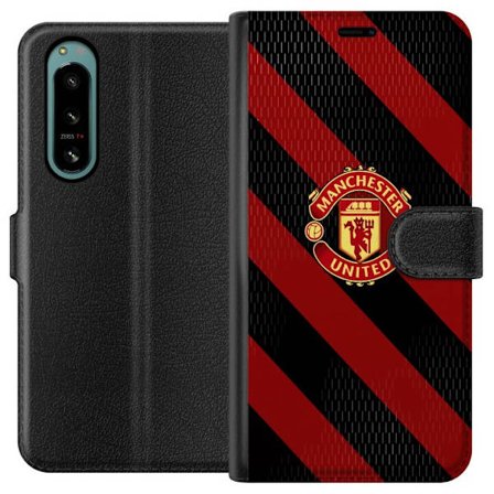 Kompatibelt Plånboksfodral till Sony Xperia 5 IV Rödsport