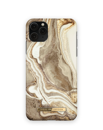 Fashion Case iPhone 11 Pro Max Golden sand marble