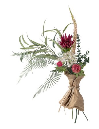 Bloomingville Crown Bouquet - Burgundy - Ø 30 cm