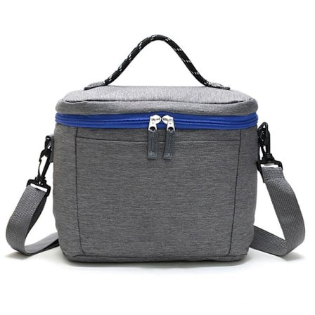 Køletasker Isolerede 3-lags Beskyttelse Bærbar Oxford Klud Perle Bomuld PEVA Film Lynlåslukning Fryseegnet Madtaske