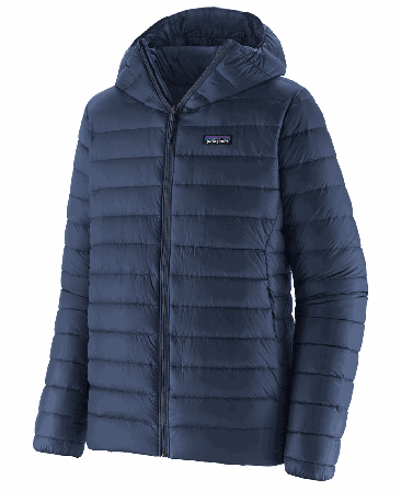 Patagonia M's Down Sweater Hoody New Navy