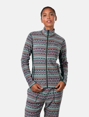 Kari Traa Olga Fleece - Multi/patterned - XS