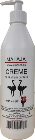 Ostrich Oil Struds creme freesia 500 ml, Skincare, Kropspleje, Bodylotion