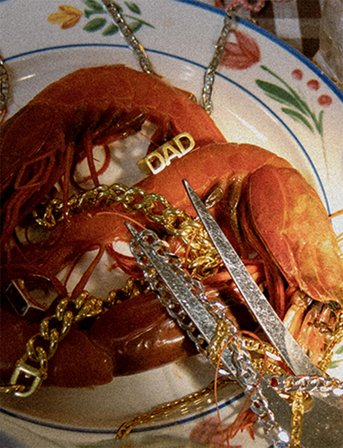 Maria Black Dad Ring - Gold - 54