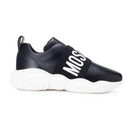 Moschino, Sneakers Zwart, Dames, Maat:41 EU