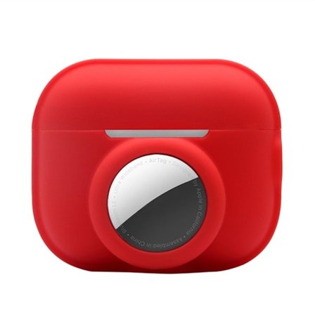 AirPods Pro 2 / AirTags silikonfodral - Röd