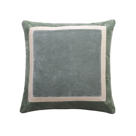 Mintunvalkoinen kangastyyny 50x50 cm – Koristetyyny