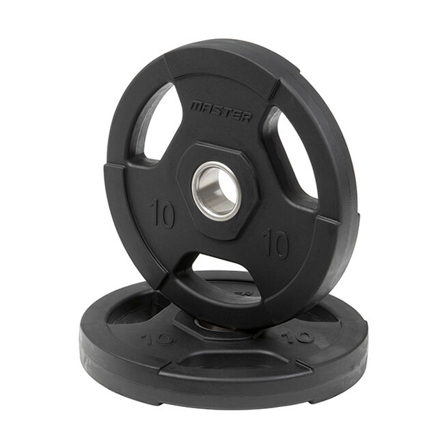 Master Fitness Kumipäällysteinen Painolevy 50 mm 1,25–20 kg